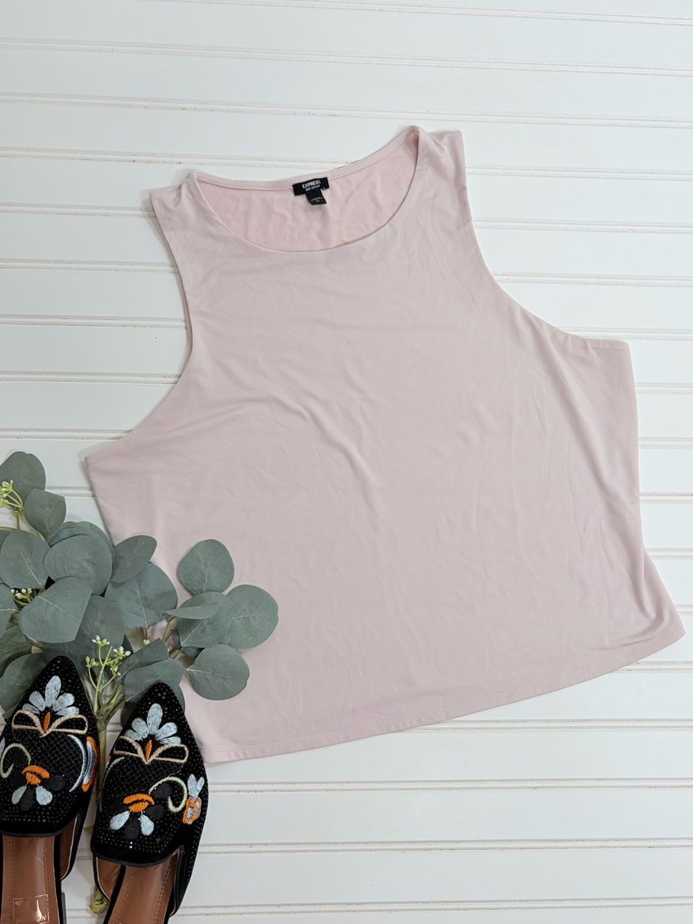 EXPRESS Cozy Contour Sleeveless Top